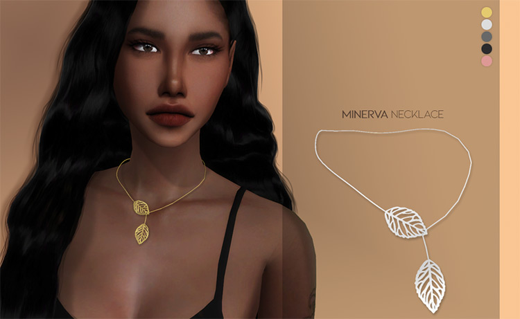 Minerva Necklace Sims 4 CC