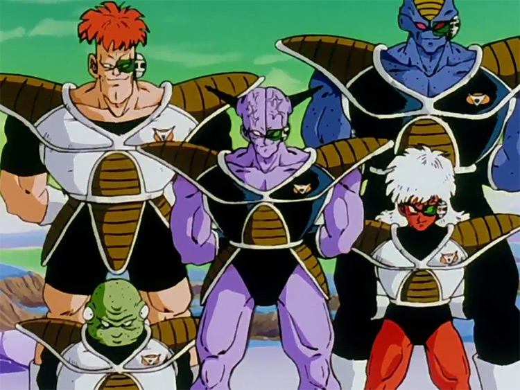 Ginyu Force from Dragon Ball