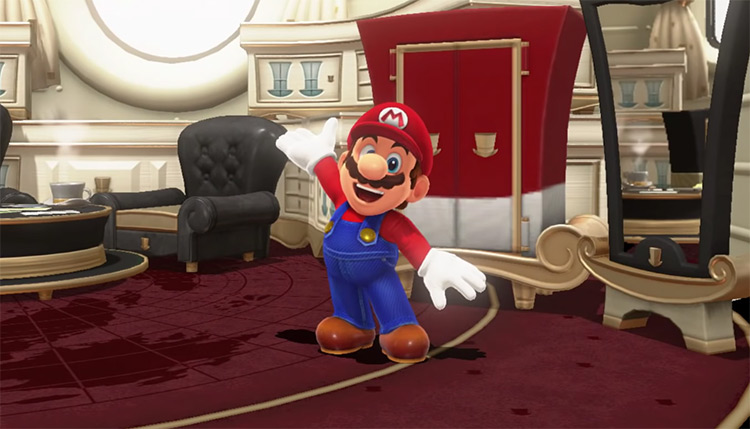 Mario from Mario Odyssey screenshot