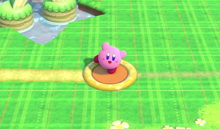 Kirby from Kirby Star Allies screenshot