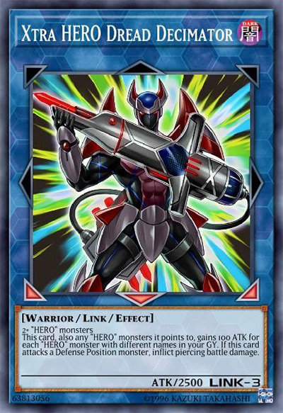 Xtra HERO Dread Decimator Yu-Gi-Oh Card