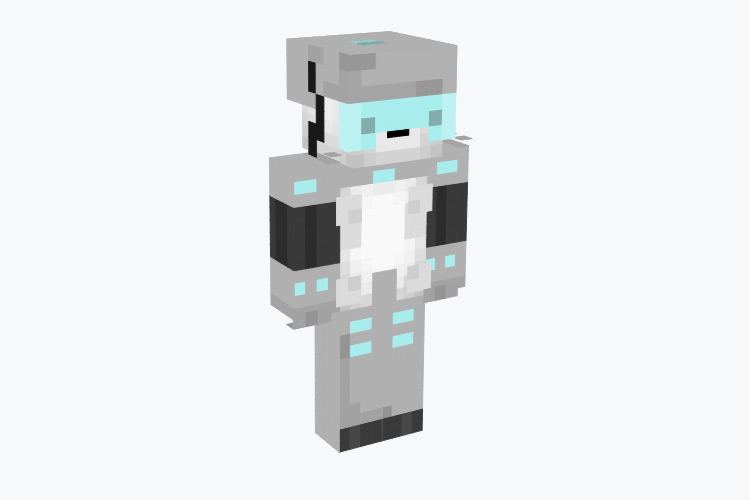Snowball from Rick & Morty / Minecraft Skin