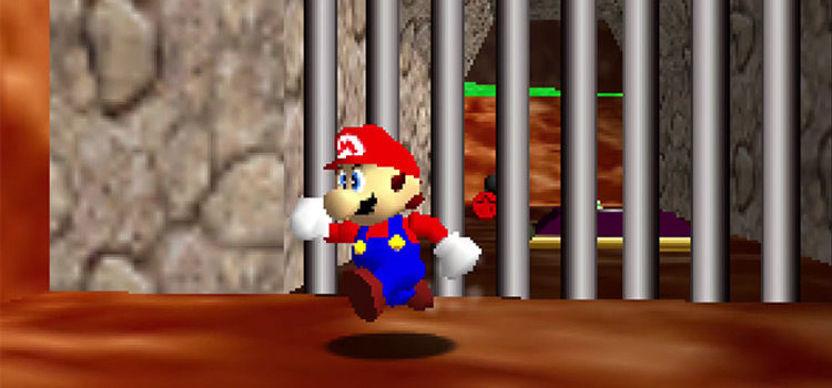 Super Mario 64 Jumping Screenshot (N64)