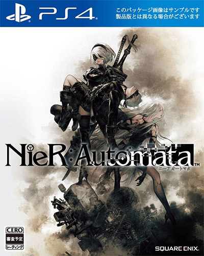 NieR: Automata (Japanese) PS4 Box Art