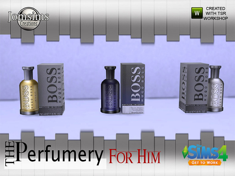 The Perfumery For Him for Sims 4