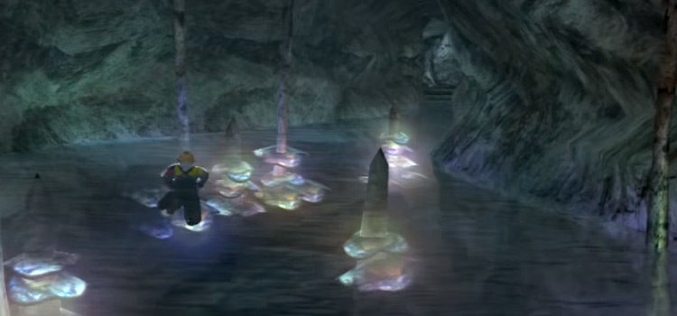 Tidus in Mt. Gagazet Cave Waters / FFX HD