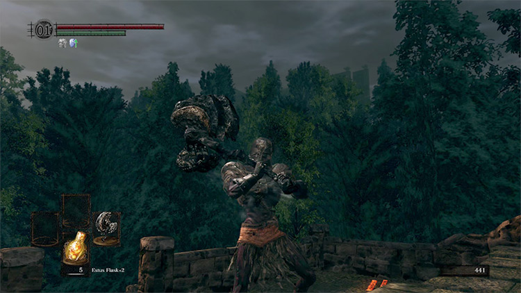 Dragon King Greataxe / Dark Souls Remastered gameplay screenshot