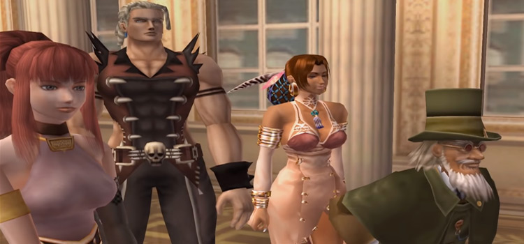 Shadow Hearts Covenant characters, HD screenshot