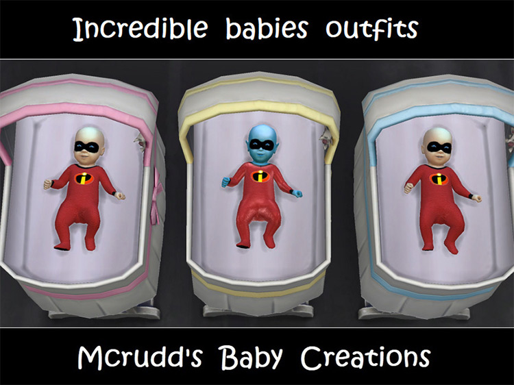Incredible Baby Outfits by mcrudd / Sims 4 CC