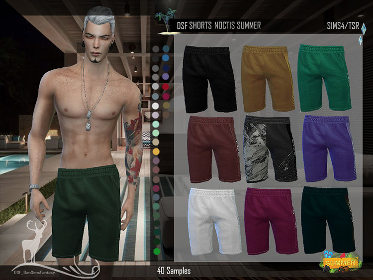 DSF Shorts Noctis Sims 4 CC