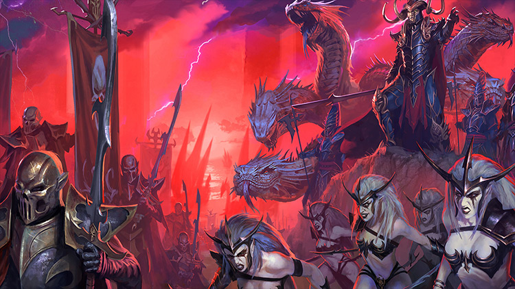 Improved Loading Screen Artwork Total War: Warhammer mod