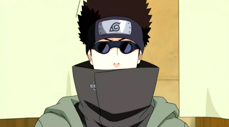 Shino Aburame Naruto anime screenshot