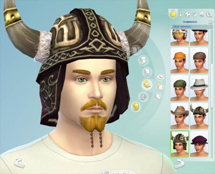 Viking Hat Sims 4 CC