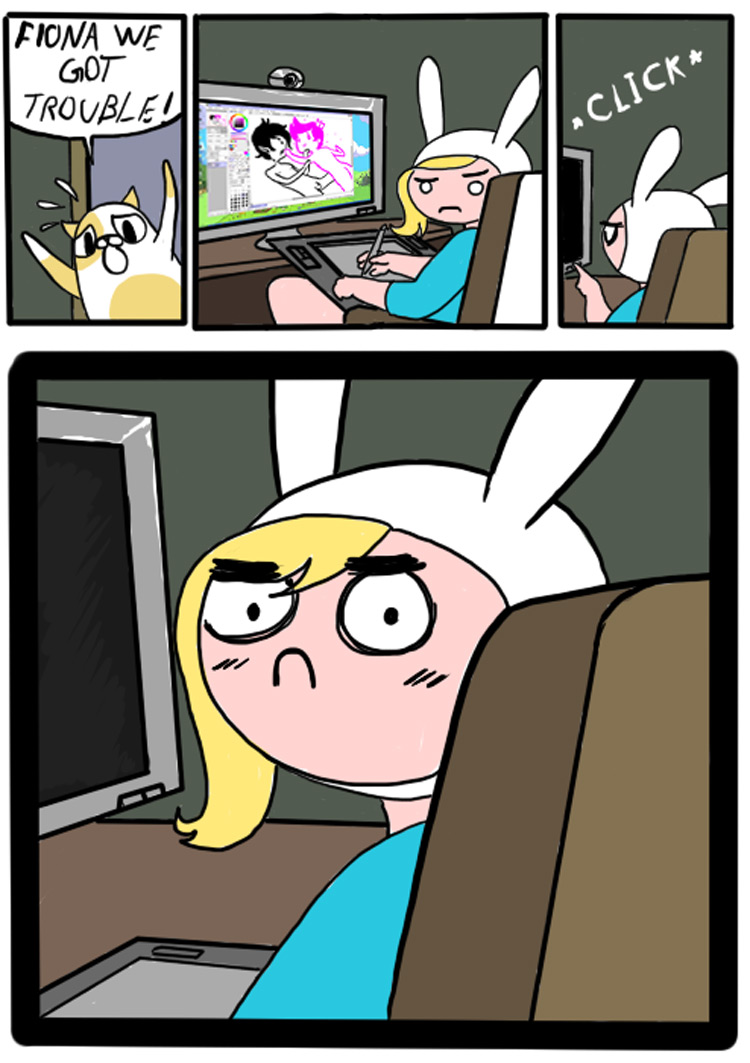 Fionna Adventure Time crossover meme