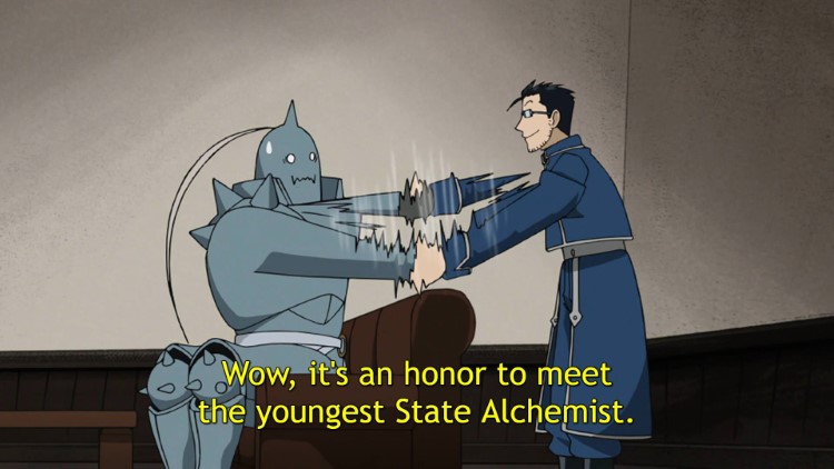 Wow, its an honor to meet youngest State Alchemist meme