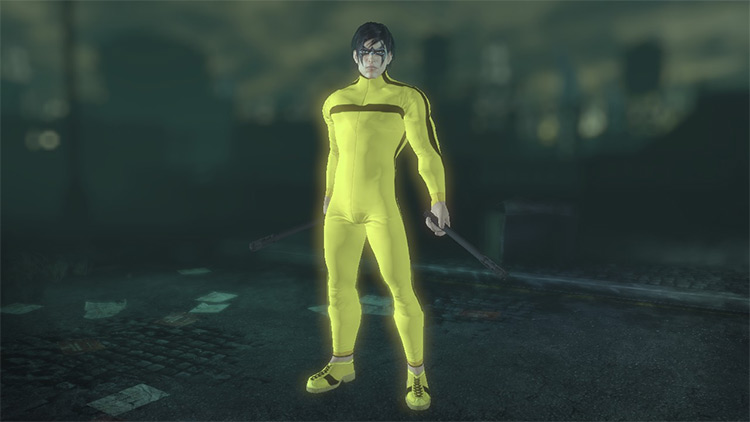 Bruce Lee For Nightwing Batman: Arkham City Mod