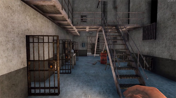The Walking Dead Prison Mod for 7DTD