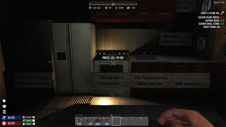 Working Ovens And Faucets 7 Days to Die Mod