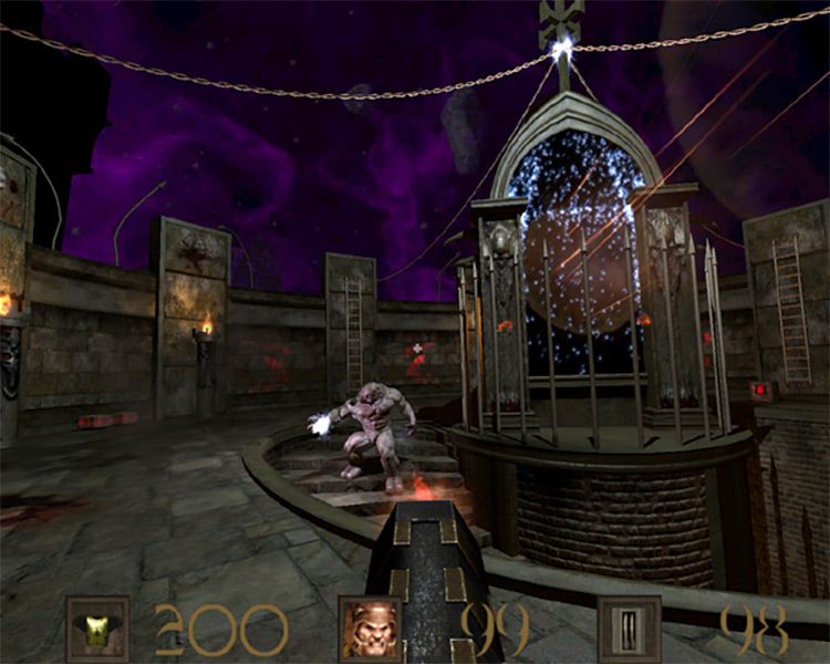 Shambler castle gameplay screenshot