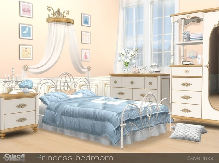 Princess Bedroom Bed Canopy CC