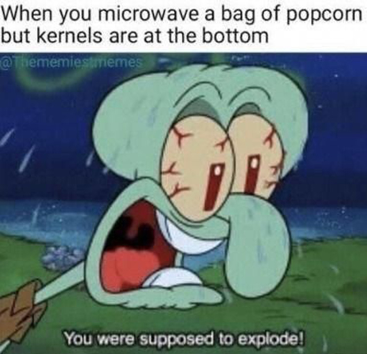 You were supposed to explode meme