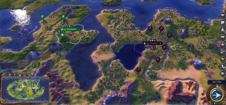 Got Lakes - Civ 6 map preview