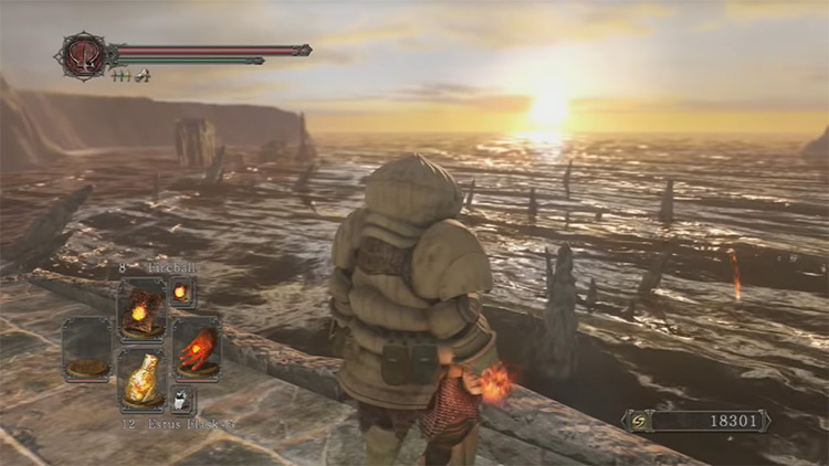 Pyromancy Flame from Dark Souls 2 screenshot