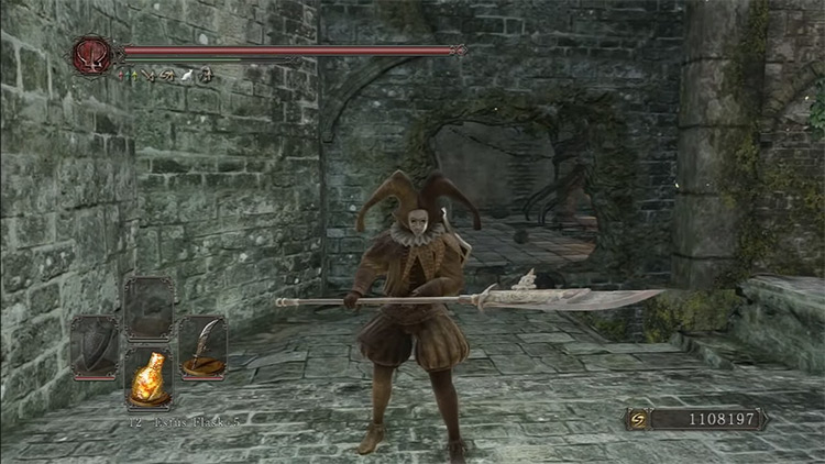 Black Knight Halberd from Dark Souls 2 screenshot