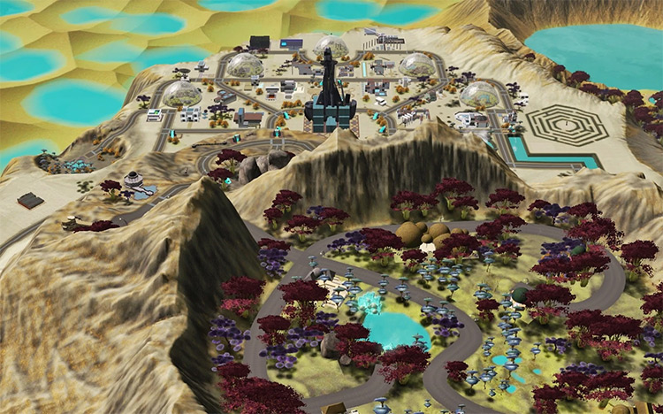 Lunar Lakes in Sims 3