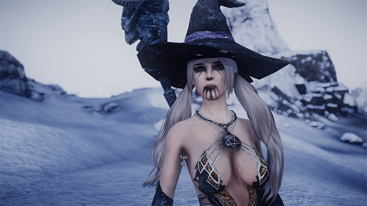 Illia the Frost Witch – Unique NPC Overhaul / Skyrim mod