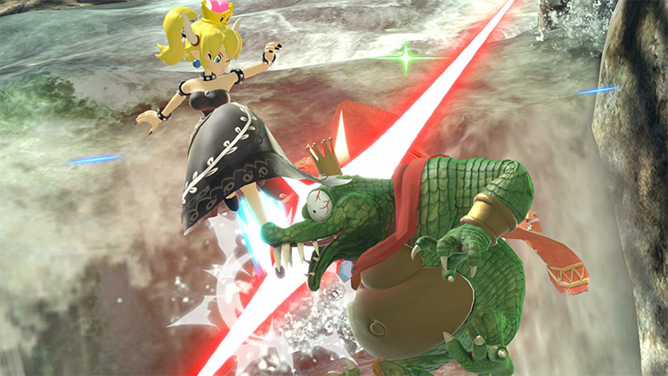 Bowsette Over Daisy for Super Smash Bros. Ultimate