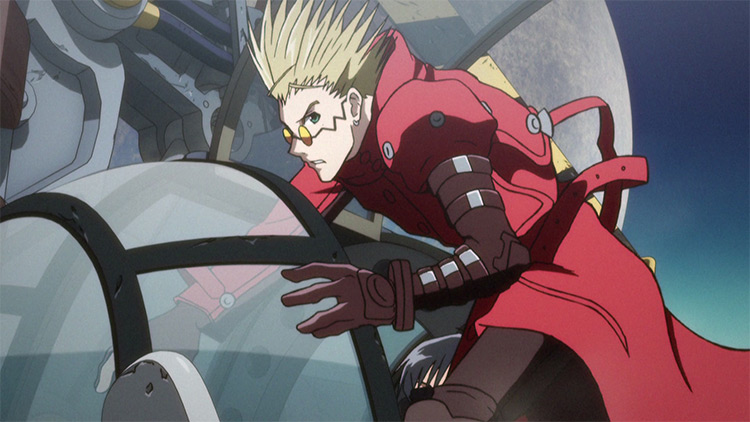 Vash the Stampede Trigun anime screenshot