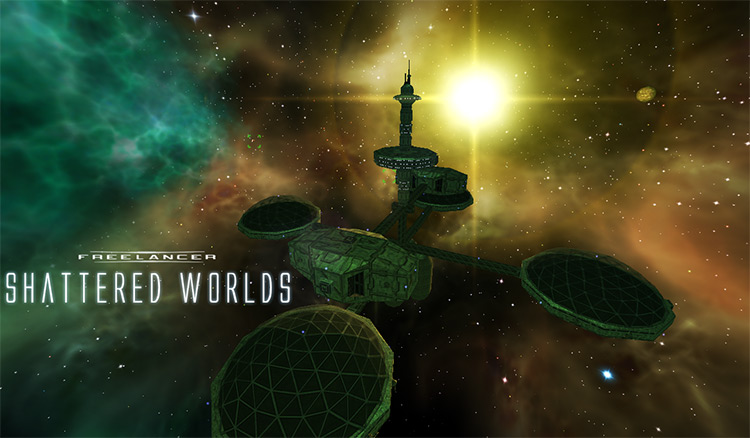 Shattered Worlds: War-torn Freelancer mod