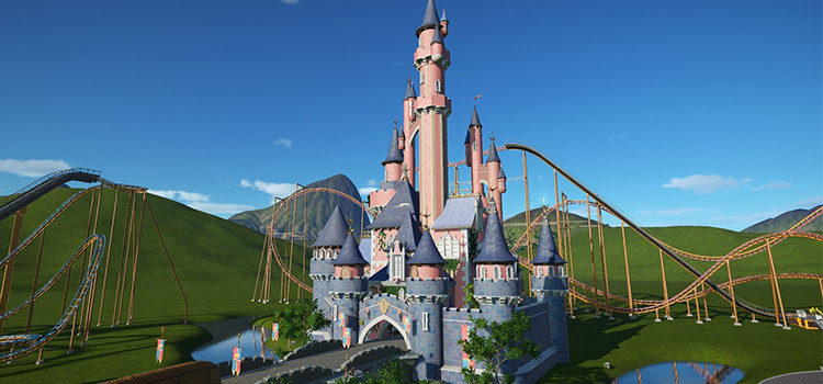 Disneyland Castle Mod for PlanetCoaster PC