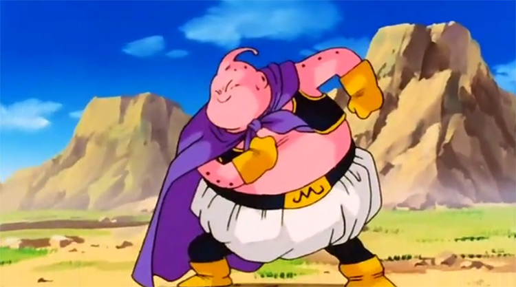 Fat Buu from Dragon Ball Z anime