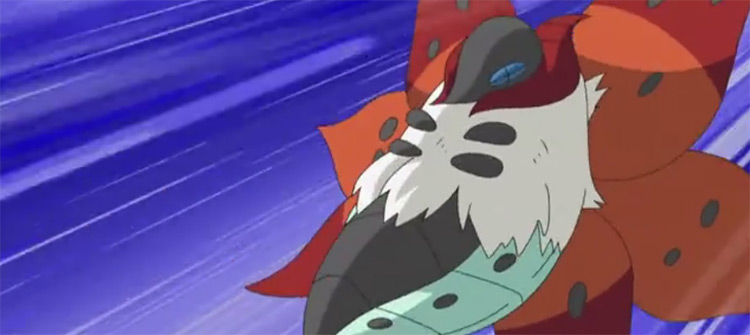 Volcarona Pokémon anime screenshot