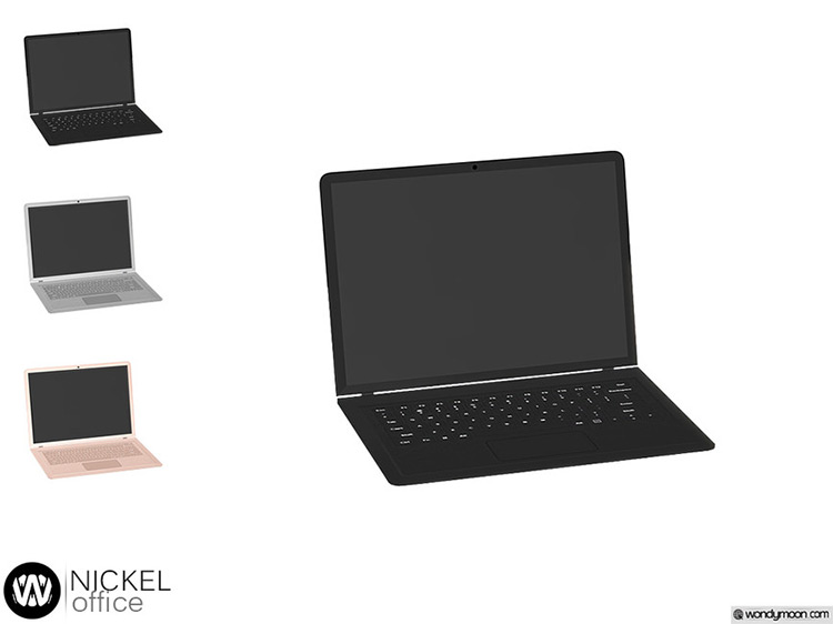 Nickel Laptop Sims 4 CC