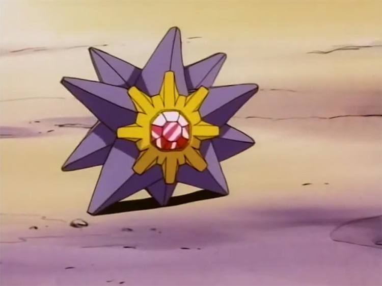 Starmie from Pokémon anime
