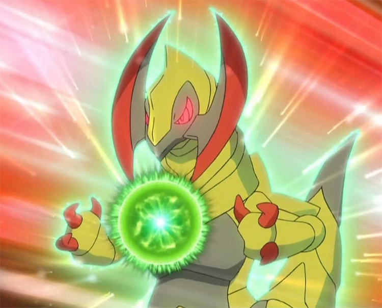 Haxorus Pokemon anime screenshot