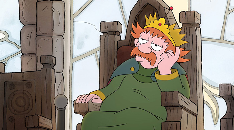 King Zog from Disenchantment anime