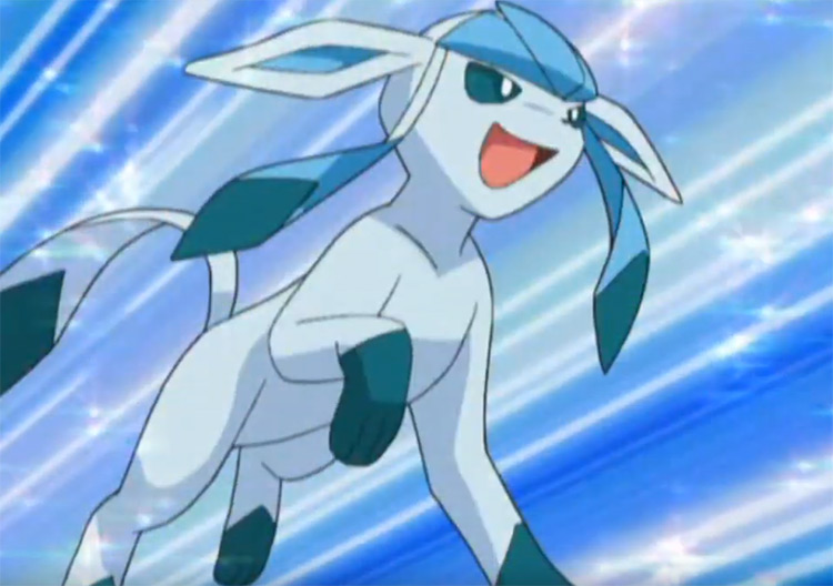 Glaceon from Pokemon anime